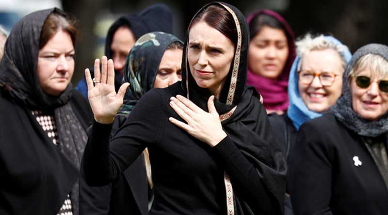 New Zealand women extends support to mosque attack victims