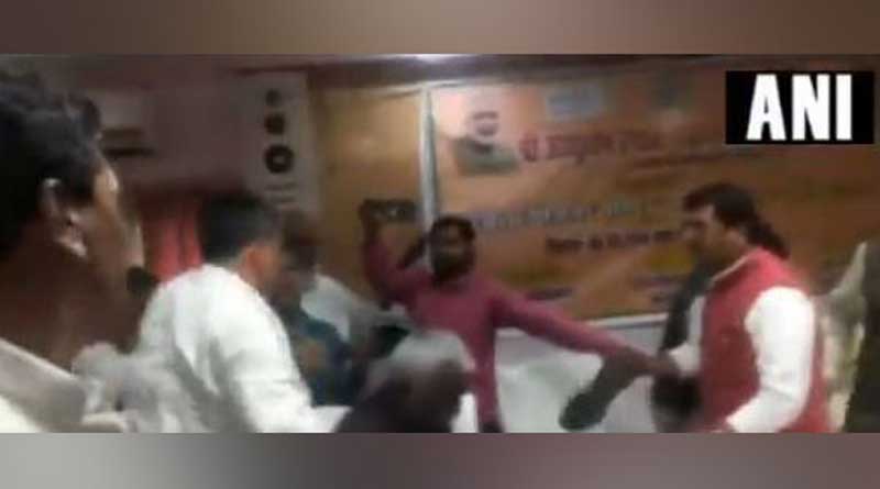 MP hits MLA with shoe