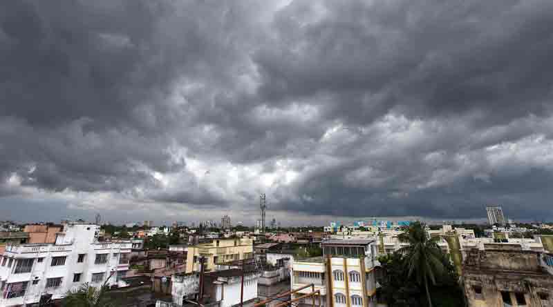 A thunder shower will occure in westbengal in the evening