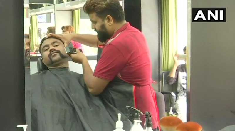 Abhinandan moustache style trends. 