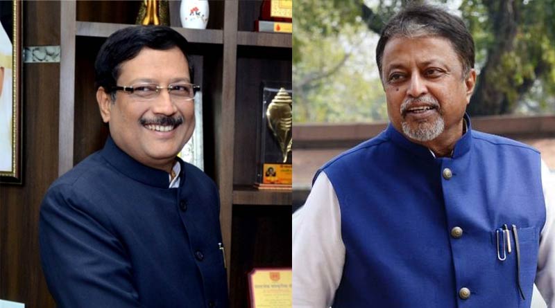 Mukul Roy meets Bidhannagar Mayor Sabyasachi Dutta again