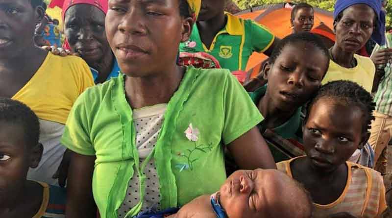 Mozambique woman gives birth in tree while escaping Cyclone
