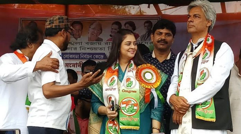 Congress leader Nagma slams Mousam Nur in Malda