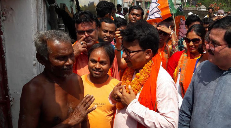 Letter against Purulia BJP candidate Jyotirmoy Sing Mahato.