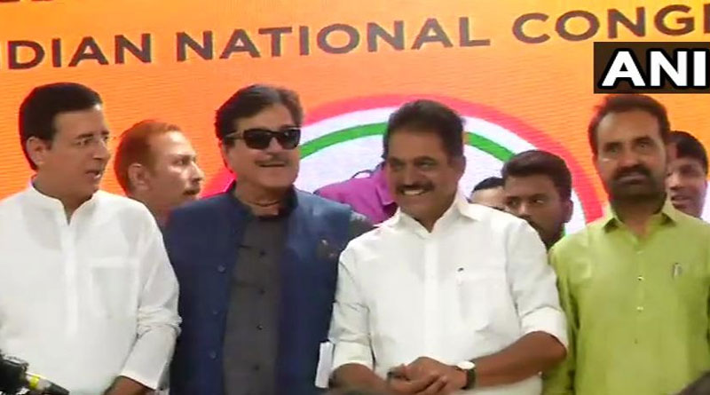 Shatrughan Sinha joins Congress ahead of Lok Sabha election 2019