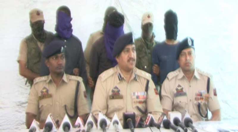 J&K Police has arrested 3 JeM terrorists from Wathora, Budgam