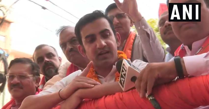 Gautam Gambhir said, he only has one voter ID card