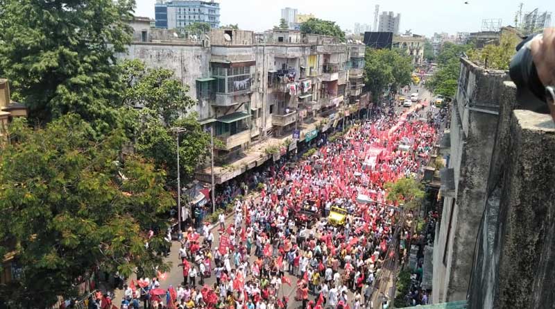 Left candidates in Five Loksabha Seats have filed nomination