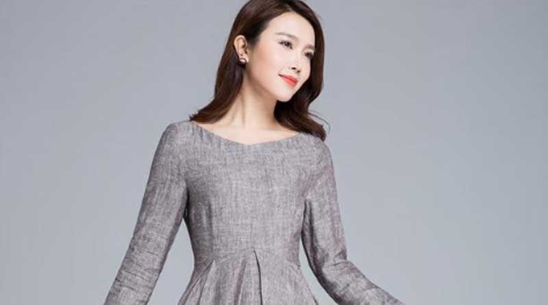 linen-dress