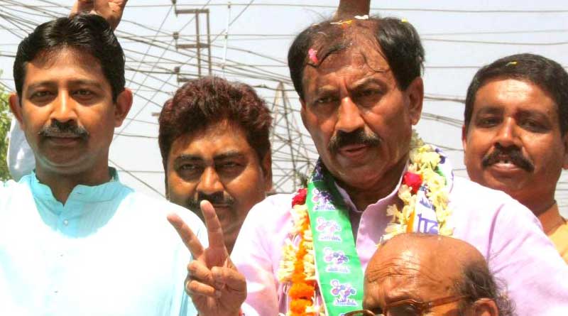 An upcoming singer has sung a song in support of TMC candidate