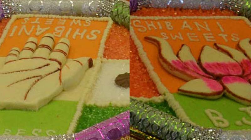 Sweets made of political symbols are in demand in Sodepur