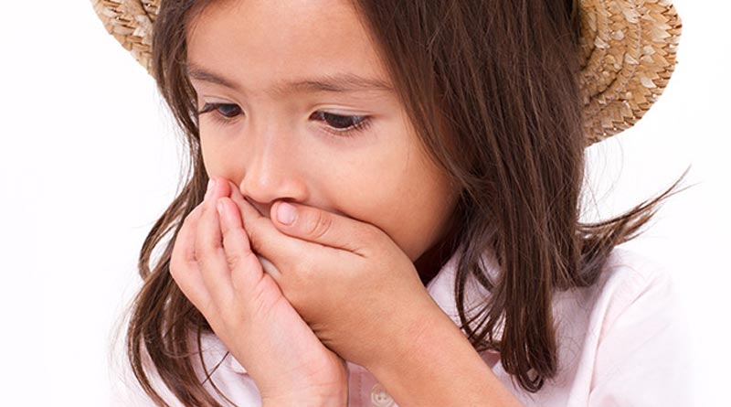 Vomiting tendency of children may cause serious health problem