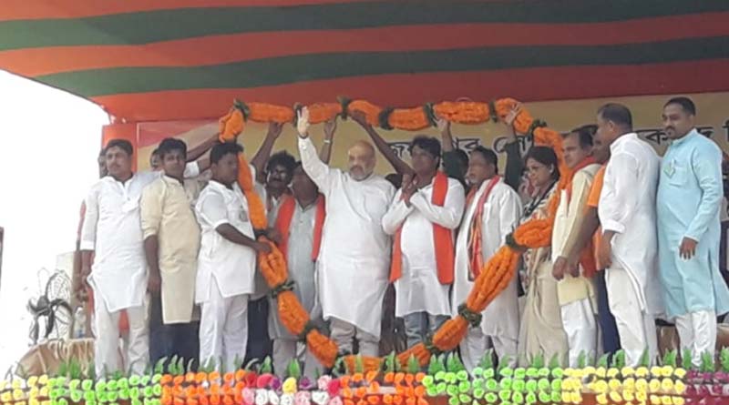 Amit Shah slams Mamata Banerjee from Canning rally