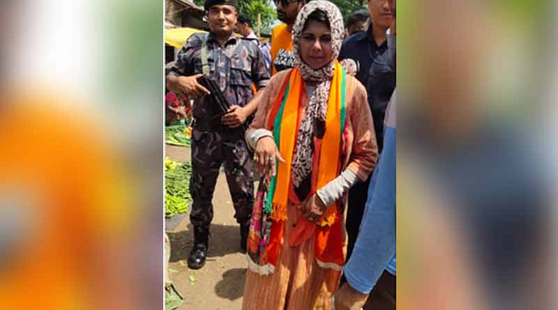 BJP candidate Bharati Ghosh attacks Dev at West Medinipur's Ghatal