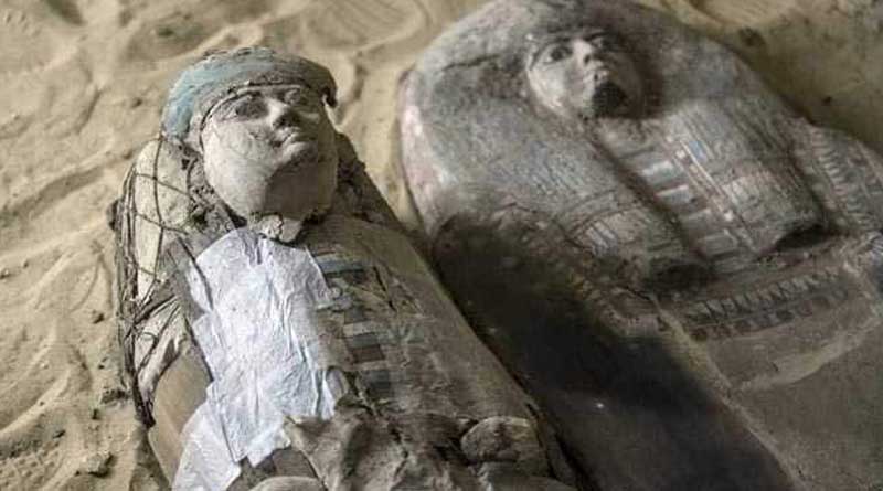4,500-year-old burial ground discovered near Egypt's great pyramids.