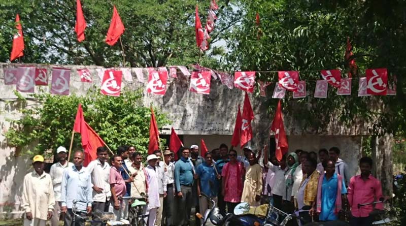 CPIM recover their party office from TMC with the help of BJP