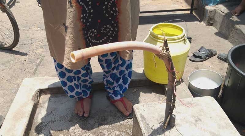 TMC men cripples tube well as villagers vote for BJP