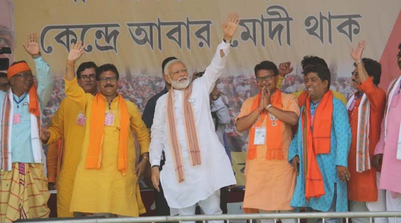 PM Narendra Modi praises BJP candidate from Purulia