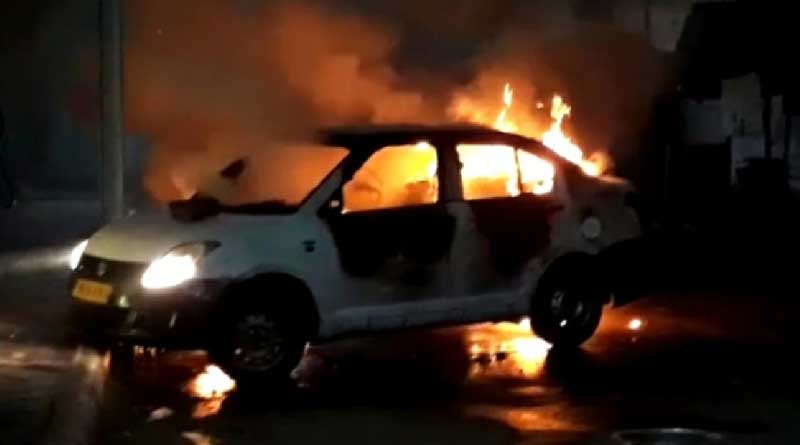 Political clash in Bhatpara, Security Force at place