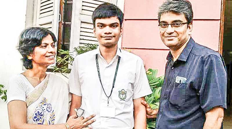Autistic child Kritiman Dasgupta scores 92% in CBSE class X exam