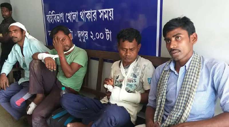 Marauding elephant attacks hunters at Ayodhya mountain
