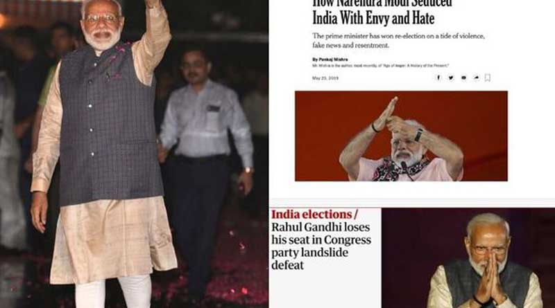 Foreign Media criticise Modi's big win and raise questions