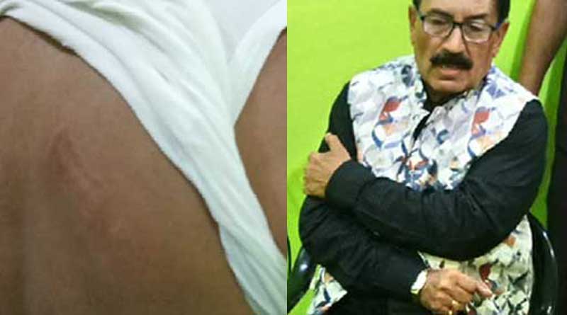 Prasun Bannerjee allegedy beaten by Central force during booth inspection