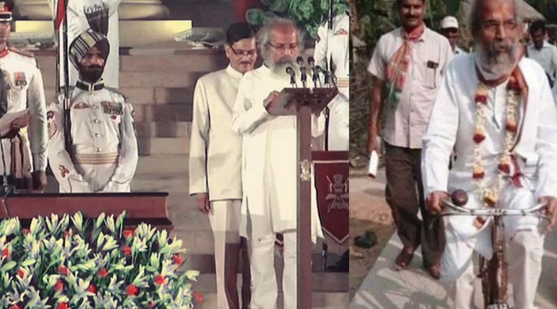 BJP MP form Odisha's Balasore Pratap Sarangi sworn in Modi's cabinet