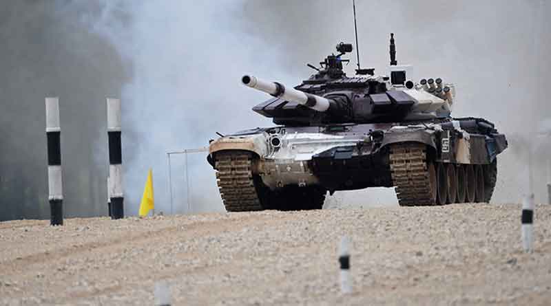 DRDO successfully testfires Laser-Guided Anti Tank Guided Missile from Arjun | Sangbad Pratidin