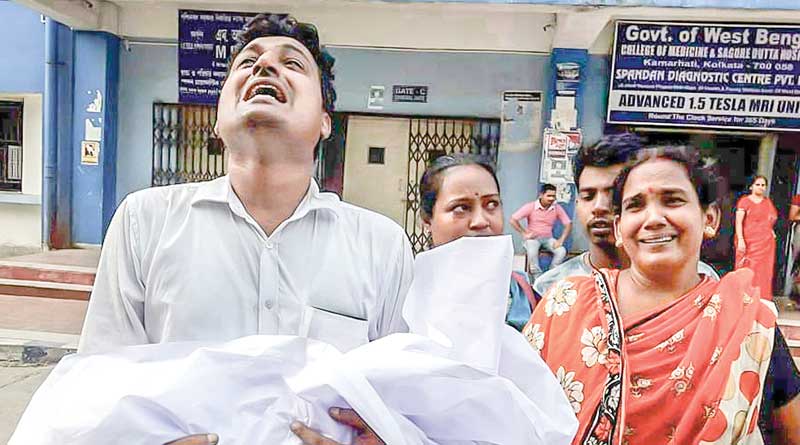 Child dies without treatment at Sagar Dutta Medical College