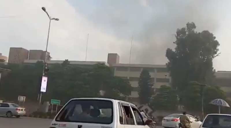 JeM chief Masood Azhar among 10 injured in Pakistan blast.