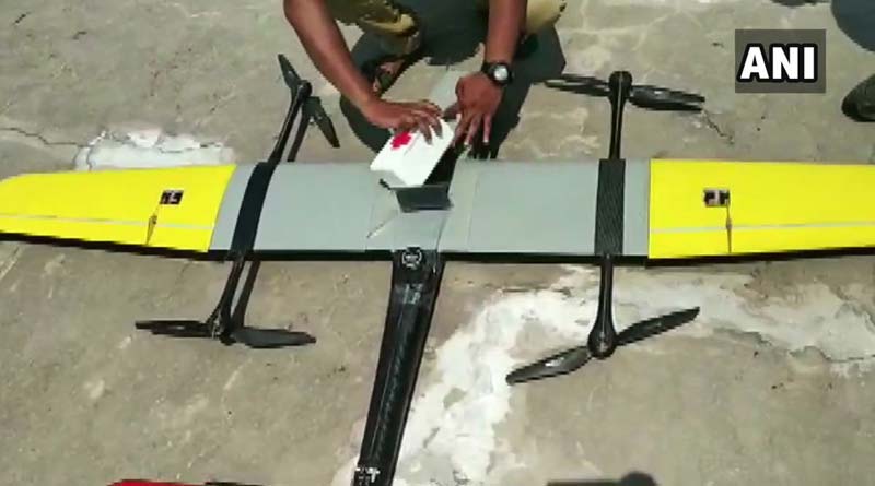 Drone delivers blood samples from remote Uttarakhand village