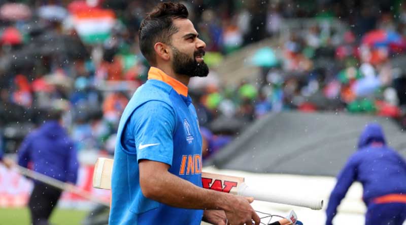 ICC Cricket World Cup 2019: 'Not-out' Virat Kohli walks back to pavillion