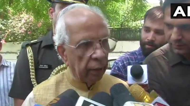 Governor Keshari Nath Tripathi meets Modi and Amit Shah in Delhi