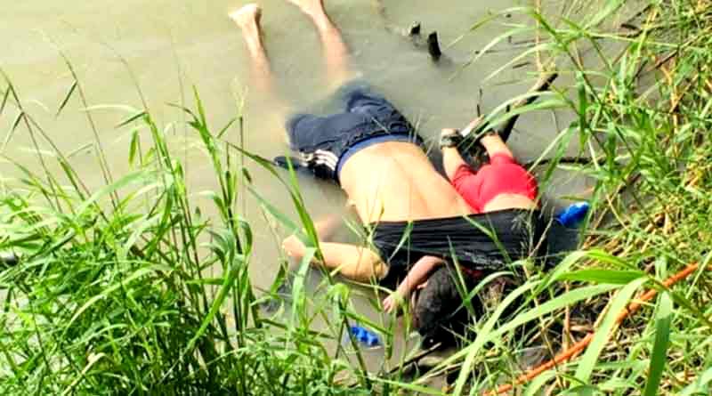 father-daughter lying dead on US border highlights migrant crisis