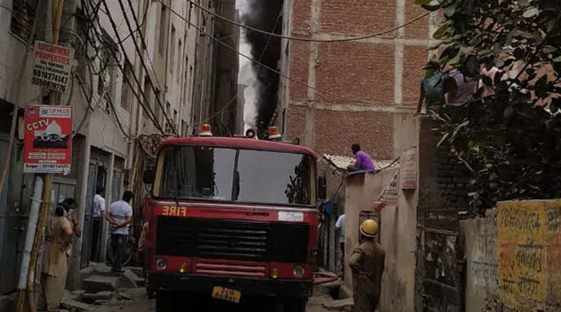 Major Fire At Rubber Factory In Delhi, Three dead, 26 Fire Engines At Spot