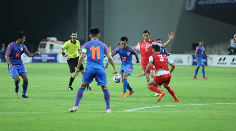 Intercontinental Cup: Tajikistan beats Indian football team