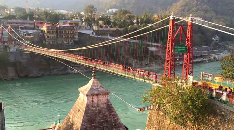 'Lakshman Jhula' temporarily stop for bad condition