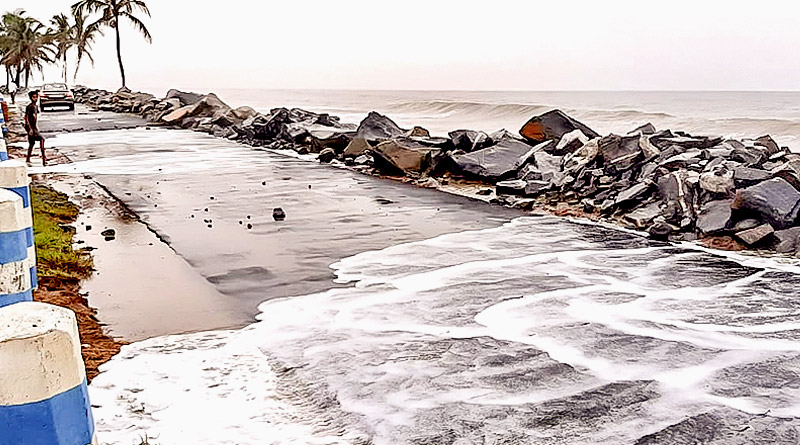 Weather departments imposed high alert in West Bengal coastal areas