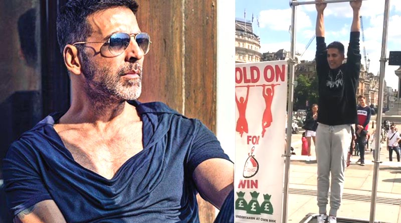 Akshay Kumar took up challenge in exchange of hundred rupees