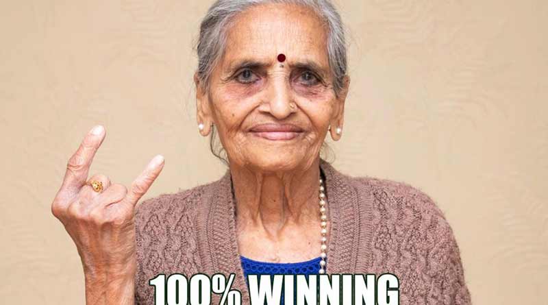 Pepsi collaborates with elderly Team India fan Charulata Patel