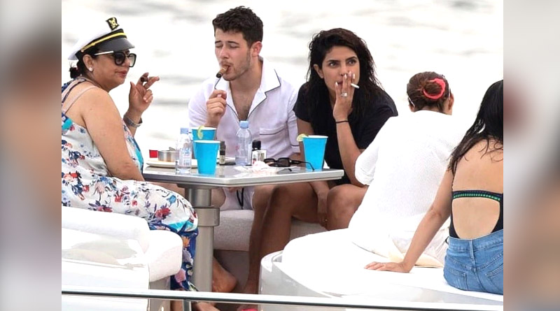 Netizens slammed Priyanka Chopra for smoking cigar