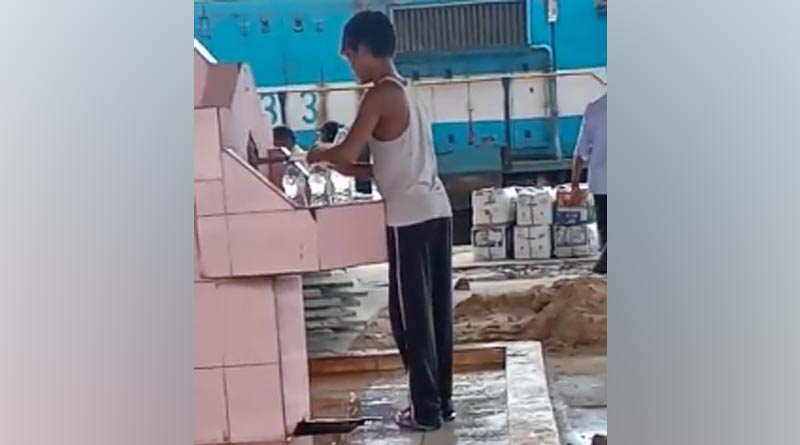 Rail cracks on fake water racket, over 800 arrested
