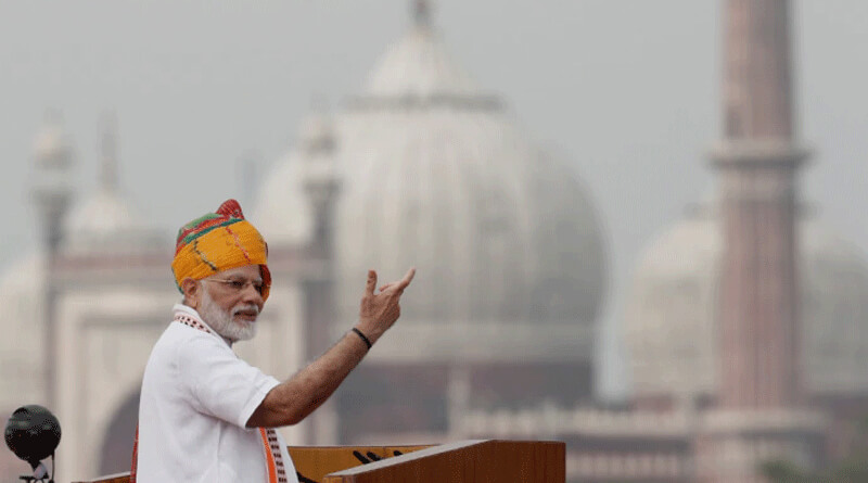 No place for Pakistan in PM Modi's Independence Day speech