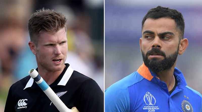 New Zealand's Jimmy Neesham trolled after his joke on Virat Kohli