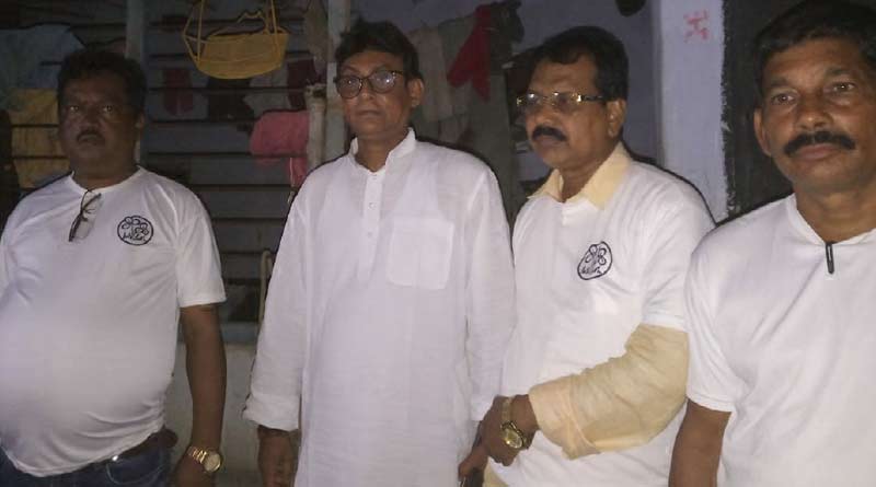 TMC MLA of Ausgram faces agitation while doing the duty for 'Didike Bolo'