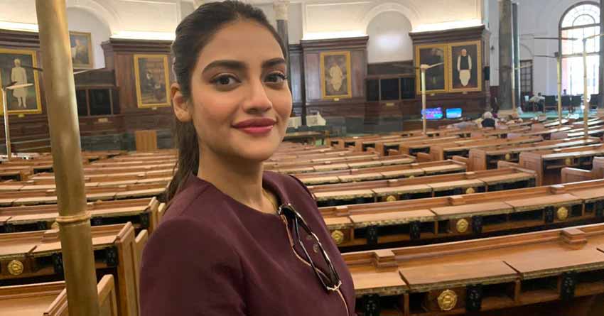 TMC MP Nusrat Jahan forget to attend protest program