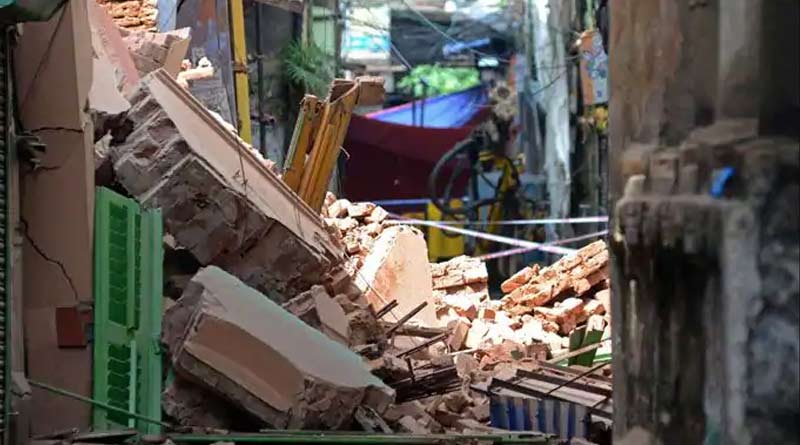 Bowbazar building collapsed
