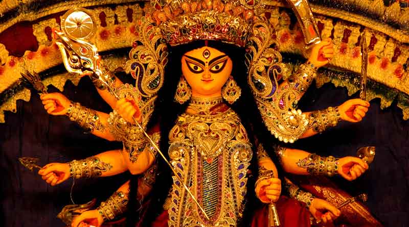 Durga Puja celebration at Muslim village in Rampurhat