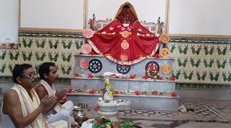 Durga Puja starts in Purulia's Panchakot Raj Pariwar